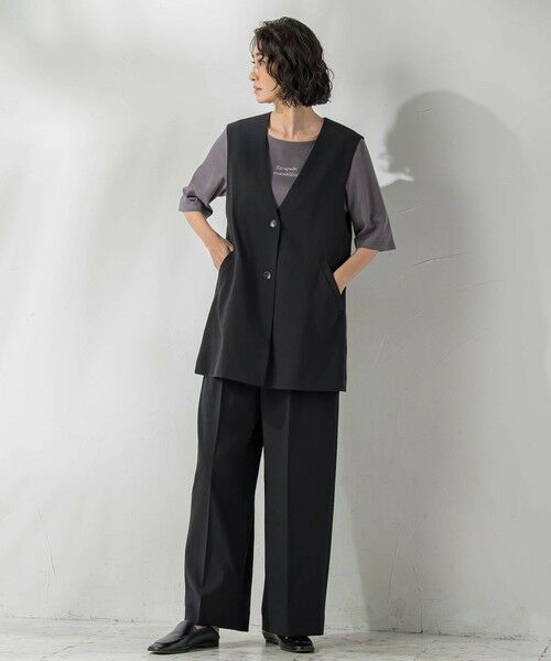 la.f... / ラ・エフ カットソー | 【biyori】刺繍ロゴTシャツ≪洗濯機で洗える≫ | 詳細28