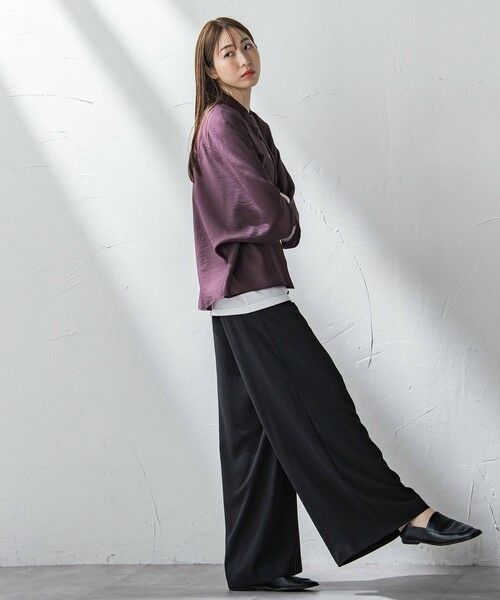 la.f... / ラ・エフ その他パンツ | キレリワイドパンツ≪洗濯機で洗える≫ | 詳細15