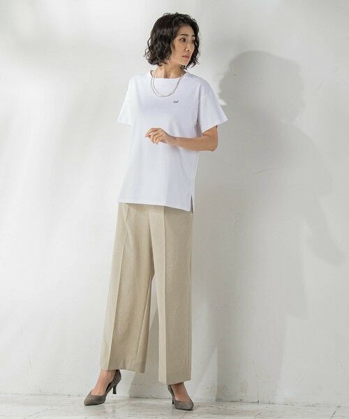 la.f... / ラ・エフ その他パンツ | ドライシャンタンワイドパンツ≪洗濯機で洗える≫ | 詳細13