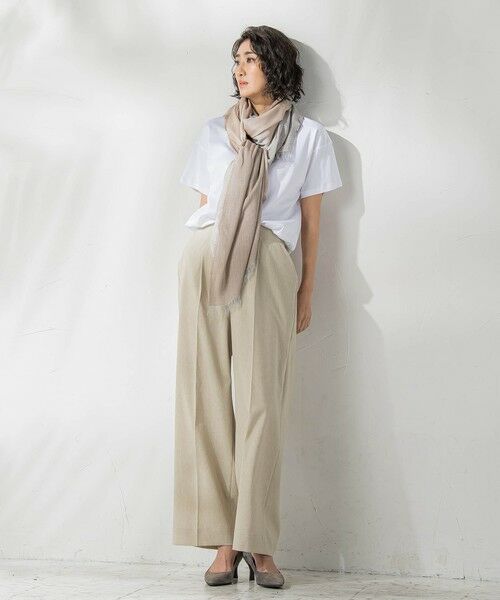 la.f... / ラ・エフ その他パンツ | ドライシャンタンワイドパンツ≪洗濯機で洗える≫ | 詳細14