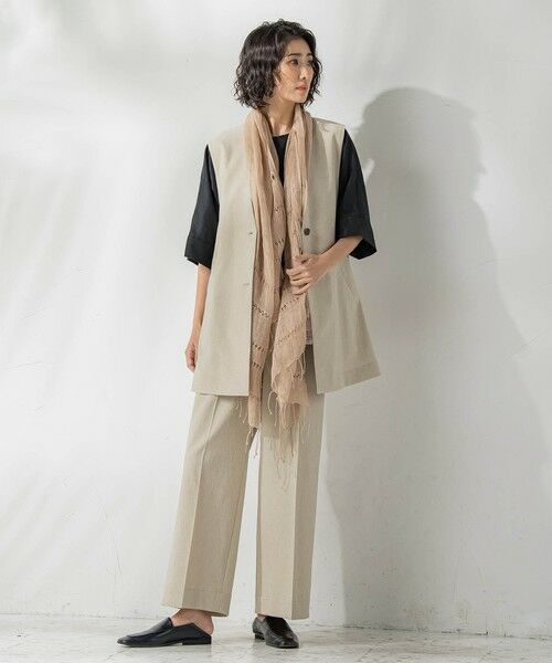 la.f... / ラ・エフ その他パンツ | ドライシャンタンワイドパンツ≪洗濯機で洗える≫ | 詳細17