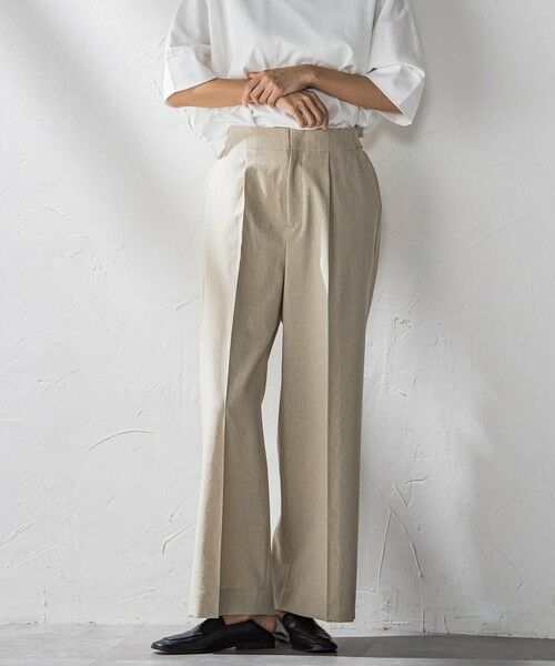 la.f... / ラ・エフ その他パンツ | ドライシャンタンワイドパンツ≪洗濯機で洗える≫ | 詳細18