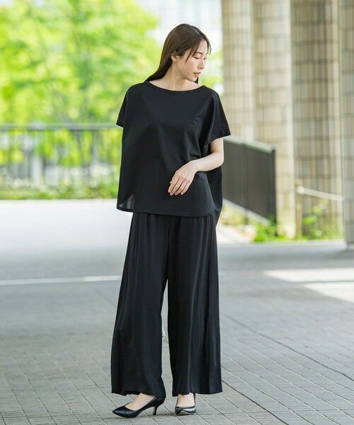 la.f... / ラ・エフ その他パンツ | 【WEB限定】ガウチョワイドパンツ≪手洗い可能≫ | 詳細12