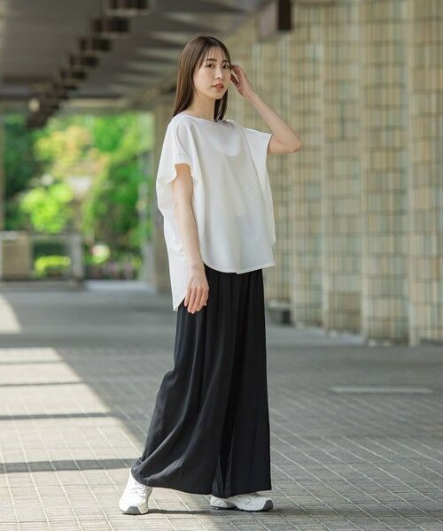 la.f... / ラ・エフ その他パンツ | 【WEB限定】ガウチョワイドパンツ≪手洗い可能≫ | 詳細2