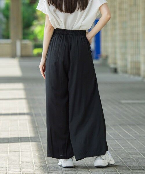 la.f... / ラ・エフ その他パンツ | 【WEB限定】ガウチョワイドパンツ≪手洗い可能≫ | 詳細4
