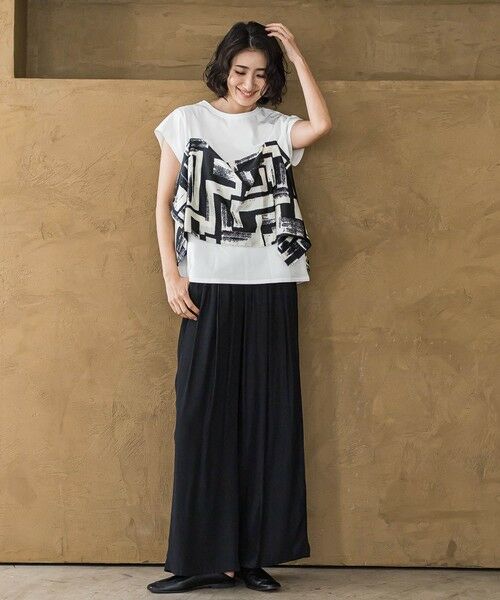 la.f... / ラ・エフ その他パンツ | 【WEB限定】ガウチョワイドパンツ≪手洗い可能≫ | 詳細9