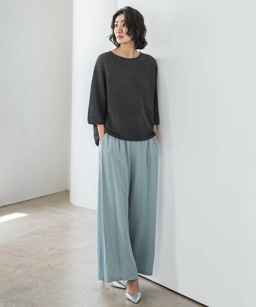 la.f... / ラ・エフ その他パンツ | 【WEB限定】ガウチョワイドパンツ≪手洗い可能≫ | 詳細15