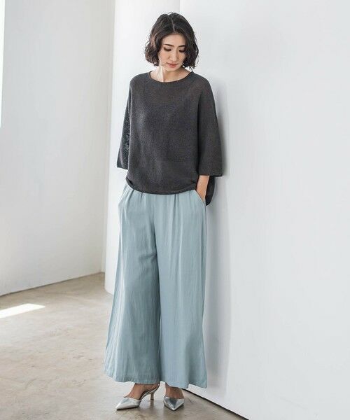 la.f... / ラ・エフ その他パンツ | 【WEB限定】ガウチョワイドパンツ≪手洗い可能≫ | 詳細18