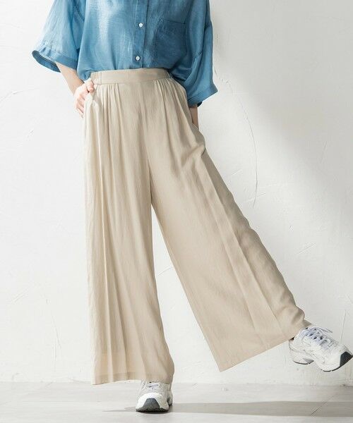 la.f... / ラ・エフ その他パンツ | 【WEB限定】ガウチョワイドパンツ≪手洗い可能≫ | 詳細30