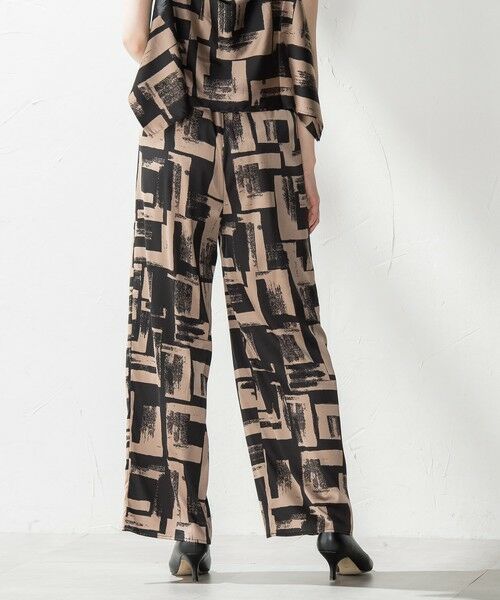 la.f... / ラ・エフ その他パンツ | 【WEB限定】配色スカーフプリントワイドパンツ≪手洗い可能≫ | 詳細21