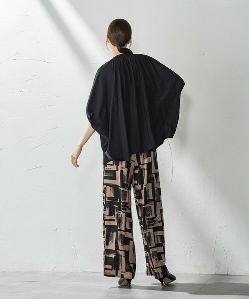 la.f... / ラ・エフ その他パンツ | 【WEB限定】配色スカーフプリントワイドパンツ≪手洗い可能≫ | 詳細27