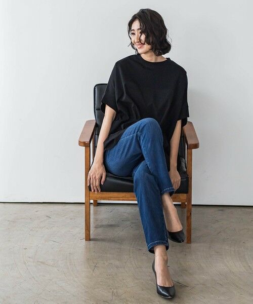 la.f... / ラ・エフ デニムパンツ | 【biyori】""しゃがんでも走っても、ノンストレス""デニムレギパン≪洗濯機で洗える≫ | 詳細16