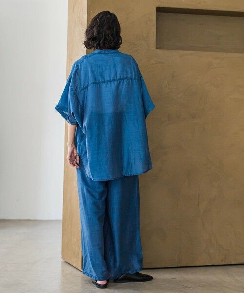 la.f... / ラ・エフ デニムパンツ | 【biyori】""風と歩く、大人のシアー""デニムワイドパンツ≪洗濯機で洗える≫ | 詳細3