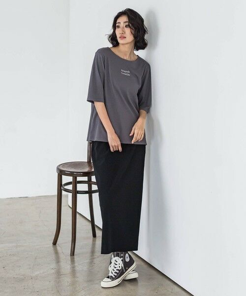 la.f... / ラ・エフ ミニ・ひざ丈スカート | 【biyori】撥水タイトスカート≪洗濯機で洗える≫ | 詳細7