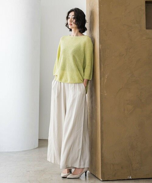 la.f... / ラ・エフ ニット・セーター | メッシュニット≪手洗い可能≫ | 詳細4