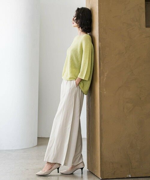 la.f... / ラ・エフ ニット・セーター | メッシュニット≪手洗い可能≫ | 詳細5