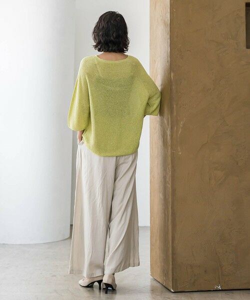 la.f... / ラ・エフ ニット・セーター | メッシュニット≪手洗い可能≫ | 詳細6