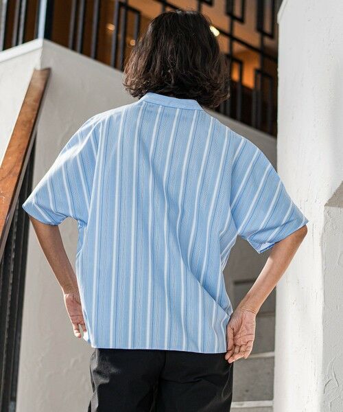 la.f... / ラ・エフ シャツ・ブラウス | 半袖ストライプブラウス≪洗濯機で洗える≫ | 詳細15