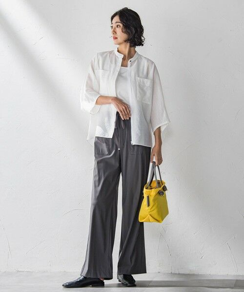 la.f... / ラ・エフ シャツ・ブラウス | シアーバンブーブラウス≪洗濯機で洗える≫ | 詳細6