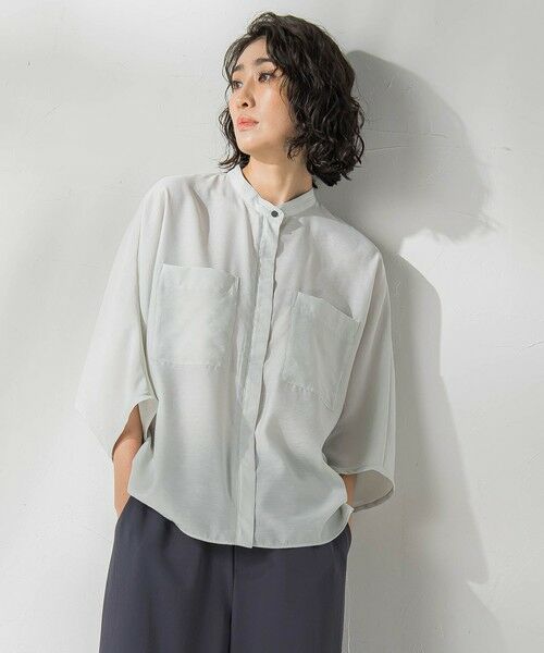 la.f... / ラ・エフ シャツ・ブラウス | シアーバンブーブラウス≪洗濯機で洗える≫ | 詳細11