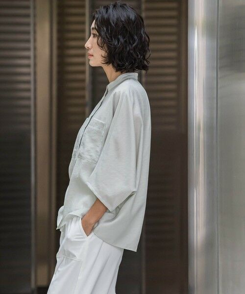 la.f... / ラ・エフ シャツ・ブラウス | シアーバンブーブラウス≪洗濯機で洗える≫ | 詳細15
