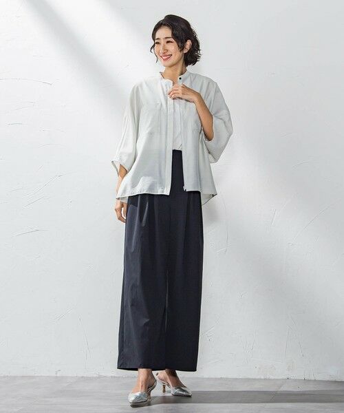 la.f... / ラ・エフ シャツ・ブラウス | シアーバンブーブラウス≪洗濯機で洗える≫ | 詳細23