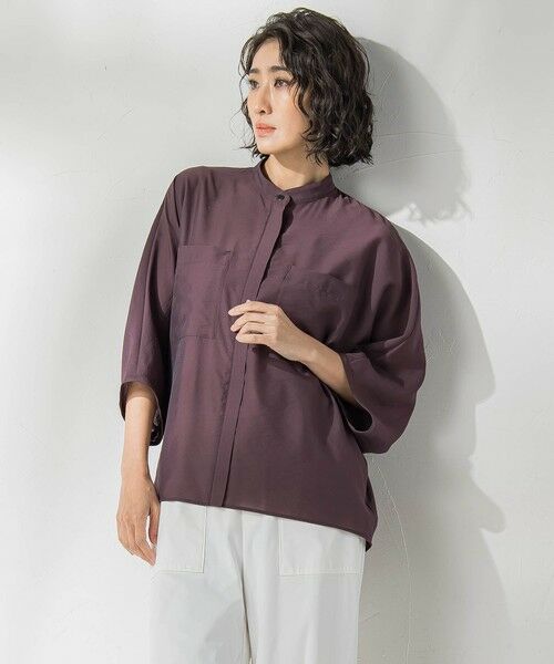 la.f... / ラ・エフ シャツ・ブラウス | シアーバンブーブラウス≪洗濯機で洗える≫ | 詳細27