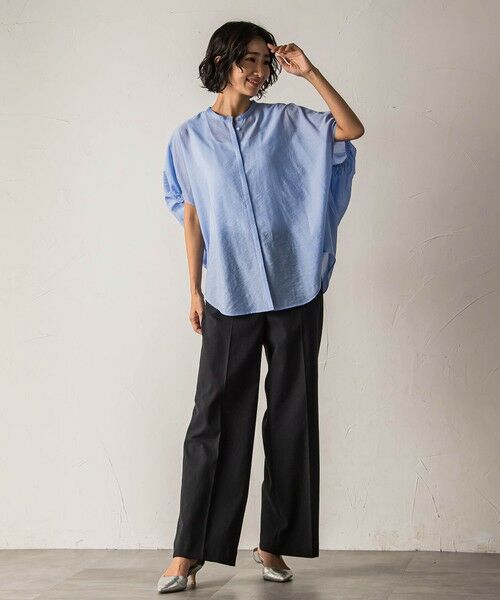 la.f... / ラ・エフ シャツ・ブラウス | 【biyori】""さらり、ふわり""自然体でいられる上品ブラウス《手洗い可能》 | 詳細17