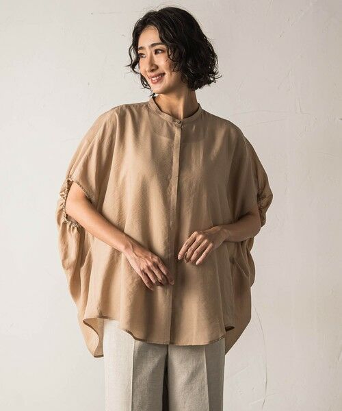 la.f... / ラ・エフ シャツ・ブラウス | 【biyori】""さらり、ふわり""自然体でいられる上品ブラウス《手洗い可能》 | 詳細21