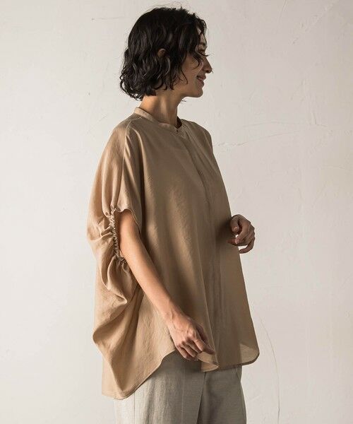 la.f... / ラ・エフ シャツ・ブラウス | 【biyori】""さらり、ふわり""自然体でいられる上品ブラウス《手洗い可能》 | 詳細23