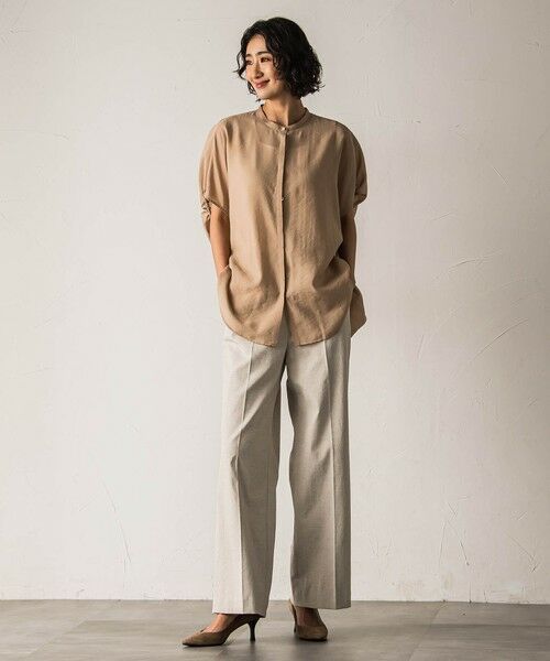 la.f... / ラ・エフ シャツ・ブラウス | 【biyori】""さらり、ふわり""自然体でいられる上品ブラウス《手洗い可能》 | 詳細27