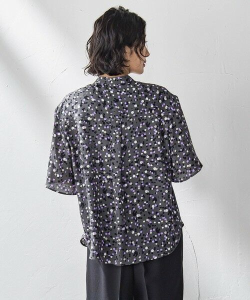 la.f... / ラ・エフ シャツ・ブラウス | 手描きドットプリントシャツ≪洗濯機で洗える≫ | 詳細18