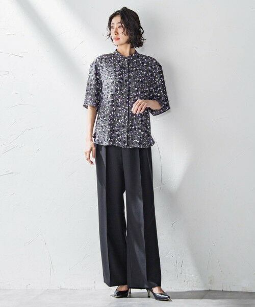 la.f... / ラ・エフ シャツ・ブラウス | 手描きドットプリントシャツ≪洗濯機で洗える≫ | 詳細20