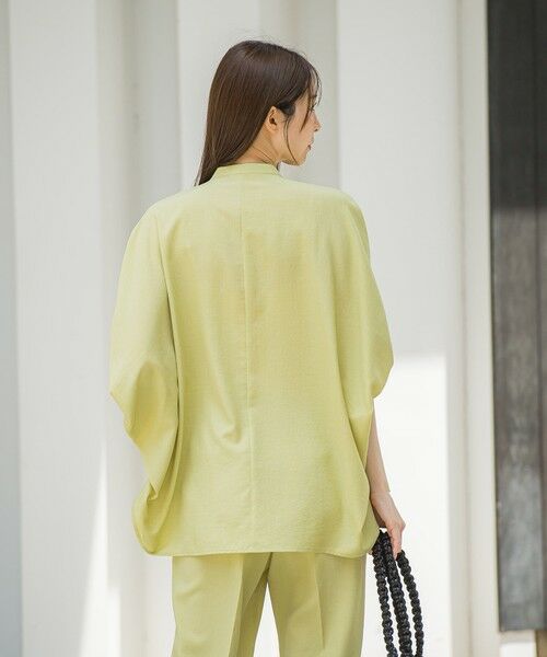 la.f... / ラ・エフ シャツ・ブラウス | 【WEB限定】タンブラーブッチャーブラウス≪手洗い可能≫ | 詳細3