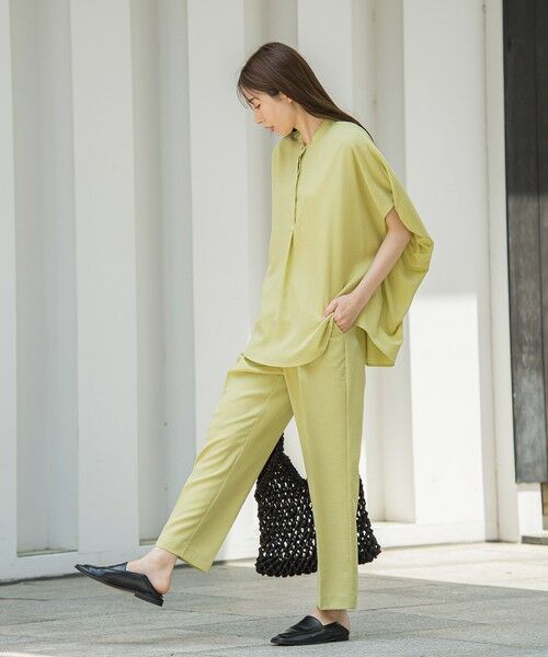 la.f... / ラ・エフ シャツ・ブラウス | 【WEB限定】タンブラーブッチャーブラウス≪手洗い可能≫ | 詳細5