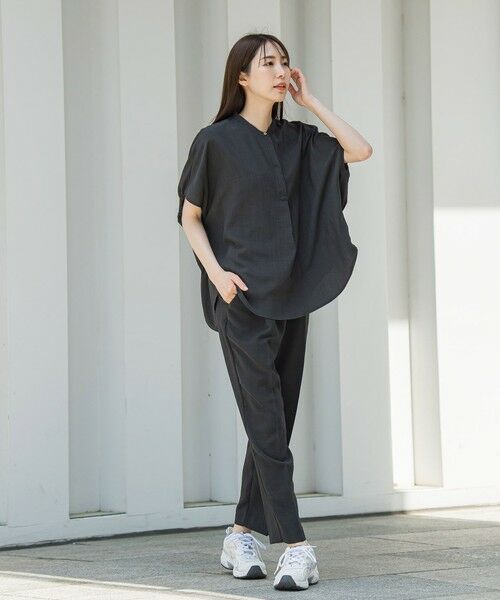 la.f... / ラ・エフ シャツ・ブラウス | 【WEB限定】タンブラーブッチャーブラウス≪手洗い可能≫ | 詳細11