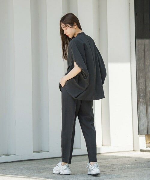 la.f... / ラ・エフ シャツ・ブラウス | 【WEB限定】タンブラーブッチャーブラウス≪手洗い可能≫ | 詳細12