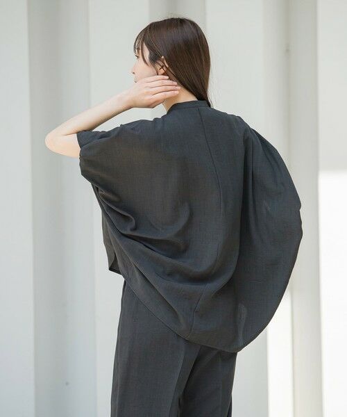 la.f... / ラ・エフ シャツ・ブラウス | 【WEB限定】タンブラーブッチャーブラウス≪手洗い可能≫ | 詳細10