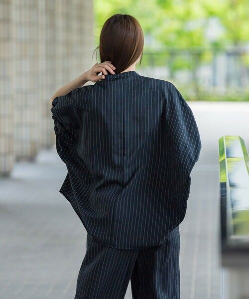 la.f... / ラ・エフ シャツ・ブラウス | 【WEB限定】タンブラーブッチャーブラウス≪手洗い可能≫ | 詳細16