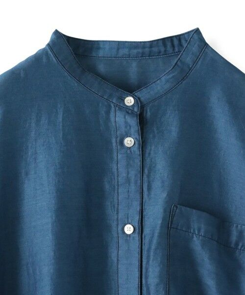 la.f... / ラ・エフ シャツ・ブラウス | 【biyori】""風をまとう、大人のシアー""デニムシャツ≪洗濯機で洗える≫ | 詳細13