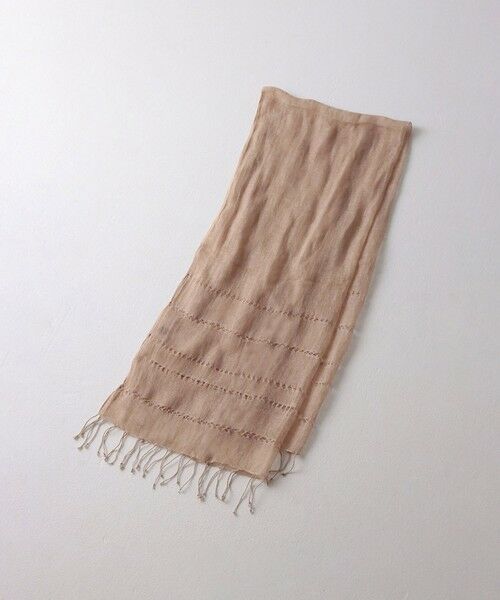 la.f... / ラ・エフ マフラー・ショール・スヌード・ストール | リネンストール≪手洗い可能≫ | 詳細1