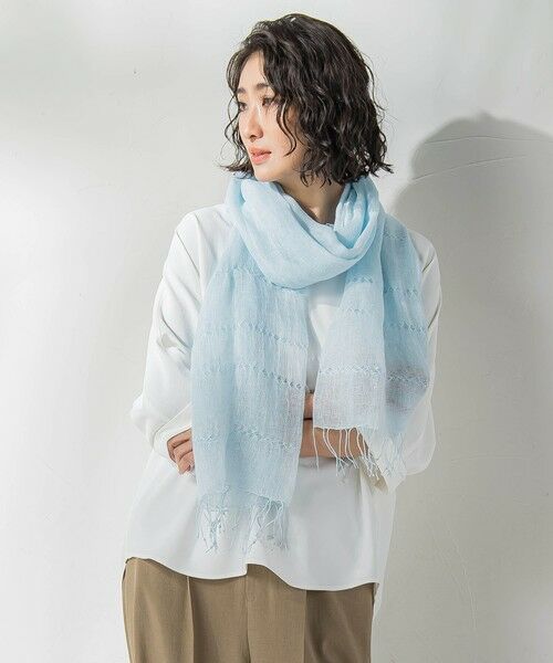 la.f... / ラ・エフ マフラー・ショール・スヌード・ストール | リネンストール≪手洗い可能≫ | 詳細5