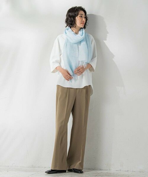 la.f... / ラ・エフ マフラー・ショール・スヌード・ストール | リネンストール≪手洗い可能≫ | 詳細8