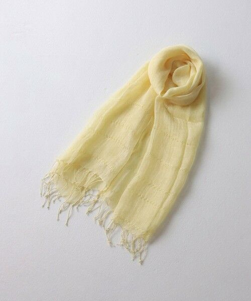 la.f... / ラ・エフ マフラー・ショール・スヌード・ストール | リネンストール≪手洗い可能≫ | 詳細9