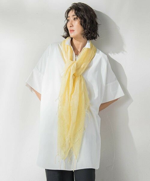 la.f... / ラ・エフ マフラー・ショール・スヌード・ストール | リネンストール≪手洗い可能≫ | 詳細11