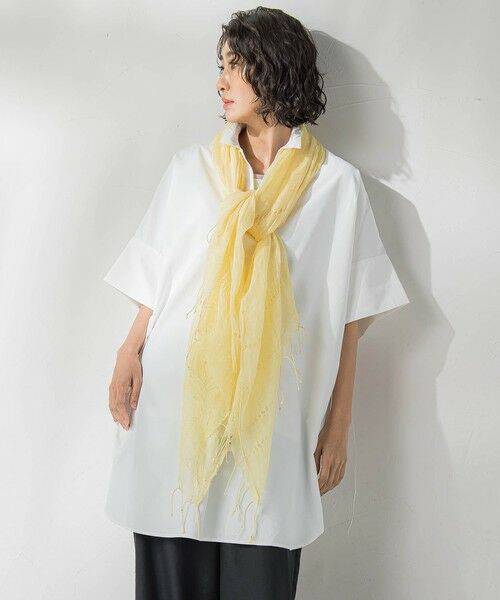 la.f... / ラ・エフ マフラー・ショール・スヌード・ストール | リネンストール≪手洗い可能≫ | 詳細12