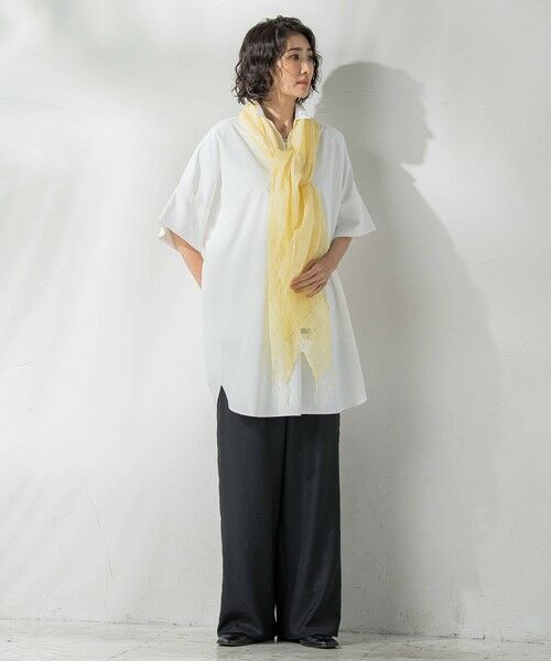 la.f... / ラ・エフ マフラー・ショール・スヌード・ストール | リネンストール≪手洗い可能≫ | 詳細13