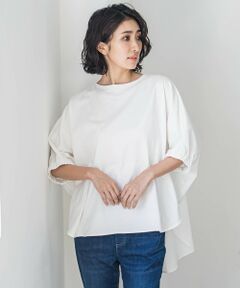 la.f... / ラ・エフ カットソー | 【biyori】異素材ドルマンプルオーバー≪手洗い可能≫