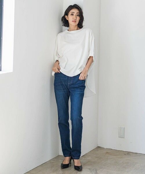 la.f... / ラ・エフ カットソー | 【biyori】異素材ドルマンプルオーバー≪手洗い可能≫ | 詳細7