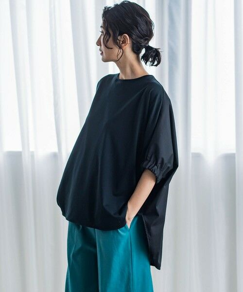 la.f... / ラ・エフ カットソー | 【biyori】異素材ドルマンプルオーバー≪手洗い可能≫ | 詳細12